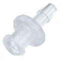 Masterflex® Fitting, Nylon, Straight, Female Luer Lock to Hose Barb Adapter, 3/16" ID, 25/PK