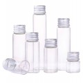 15mL Aluminium Cap Glass Screw Bottle,  22x70mm