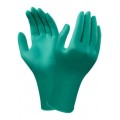 Ansell 92-500 TouchNTuff™ Disposable Powdered Green Nitrile Gloves