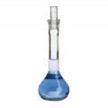 Corning® PYREX® 50 mL EZ Access™ Wide Mouth Volumetric Flask, Class A, Heavy Duty, with Glass Standard Taper Stopper