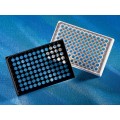 Corning® 96-well Flat Clear Bottom Black Polystyrene TC-treated Microplates, Individually Wrapped, with Lid, Sterile