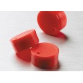 Corning® Red Polypropylene Cryogenic Vial Cap Inserts