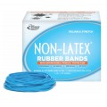 Alliance Rubber Non-Latex Rubber Bands, Blue, 1-3/8” x 1/4” x .035”