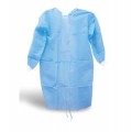 Medicom™ SafeBasics™ Isolation Gown Blue, 115cm x 137cm