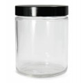 Qorpak Clear Straight Sided Round Jars 480mL