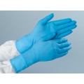 Riverstone Resources 12'' Blue Nitrile Gloves, Class 1000 (4000 series)