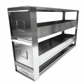 5" Stainless Steel Cryo Rack 56cm X 32cm X 14cm