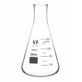 Conical Flask 250mL, Borosilicate Glass, Narrow Neck