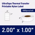 UltraTape Thermal Transfer Printable Nylon Label