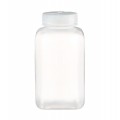 Thermo Scientific™ Nalgene™ Square Wide-Mouth PPCO Bottles with Closure, 1000mL, 63mm, 24/cs