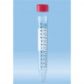 Sarstedt Inc Screw cap tube, 15 ml, (LxØ): 120 x 17 mm, PP, with print