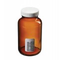 Fisherbrand™ Certified Cleaned Amber Wide Mouth Packer Bottles