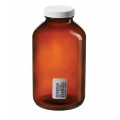 Thermo Scientific™ I-Chem™ Wide-Mouth Amber Glass Packer with Closure