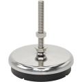 McMaster-Carr Swivel Vibration-Damping Leveling Mount, Corrosion-Resistant, 4" Long 1/2"-13 Threaded Stud and 3000 lb. Capacity